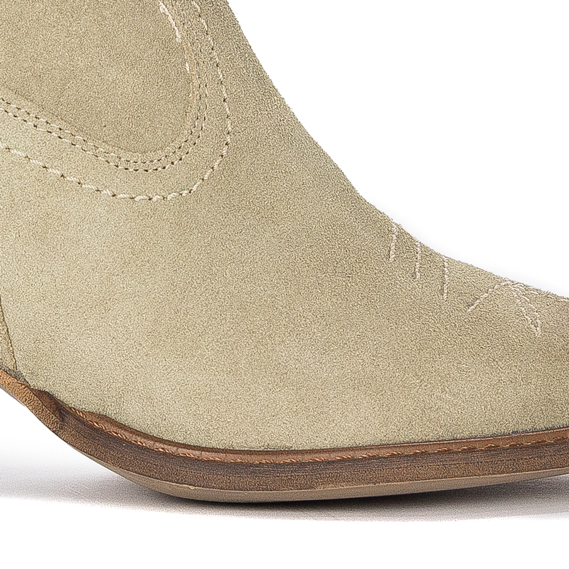 Maciejka pistachio velor Women's Boots