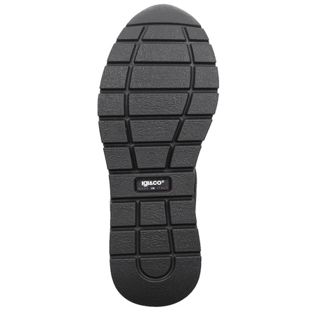 Igi&Co Sneakersy damskie skórzane Czarne