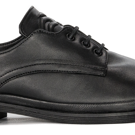 Black leather oxfords Boccato shoes