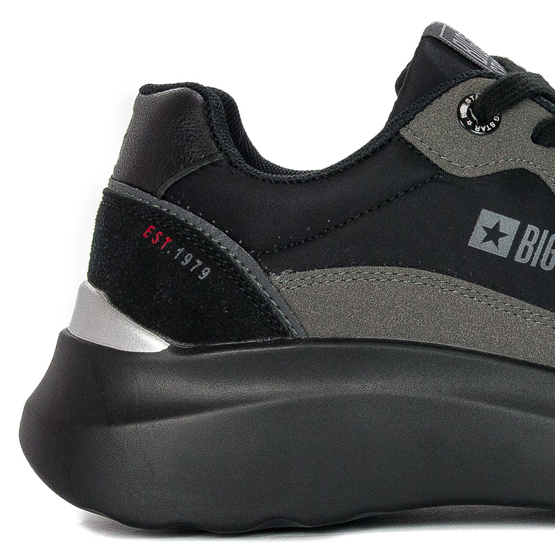 Sneakersy Big Star JJ274989 Black Czarne