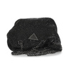 Guess Torba damska wieczorowa mała Lua Mini Black czarna z cyrkoniami