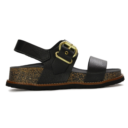 Yokono Women's Sandals Leather Black
