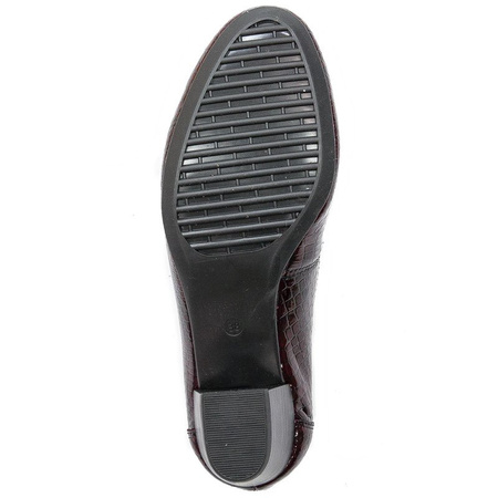 Maciejka 04802-23/00-1 Maroon Pumps