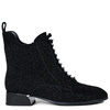 S.Barski Women's Leather Boots, Black