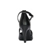 Sergio Leone women's sandals on a high heel Black PU
