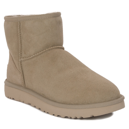 Botki UGG skórzane ocieplane W CLASSIC MINI II MDSD