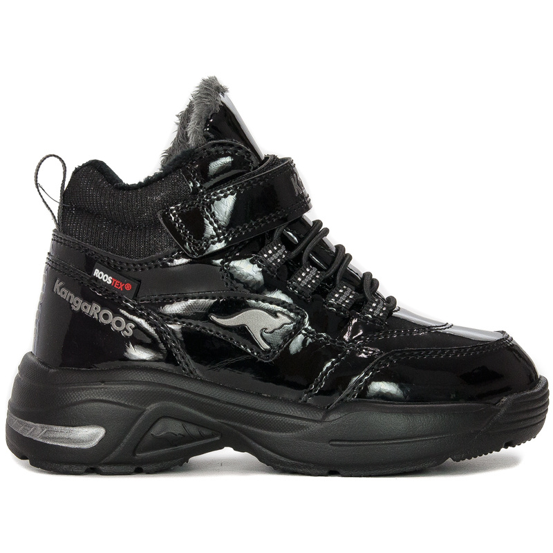 Botki dla dziewczynki Kangaroos 18789-5500 Jet Black/Mono