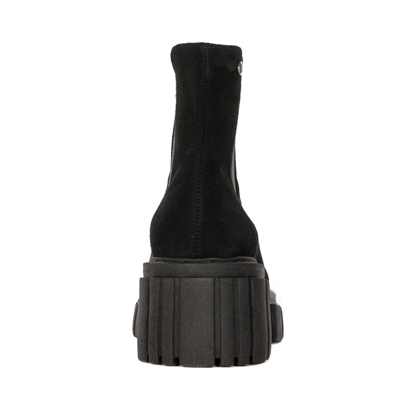 Maciejka Black Suede Women's Boots