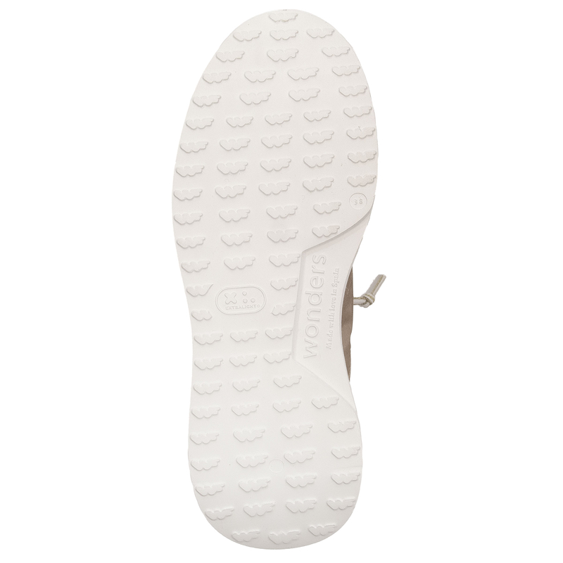 Wonders Women's Platform Half Shoes Oro