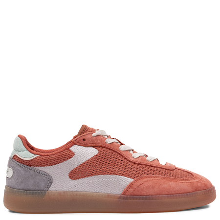 Hoff Oddychające Skórzano-Tkaninowe Sneakersy Damskie Czerwone 12519017