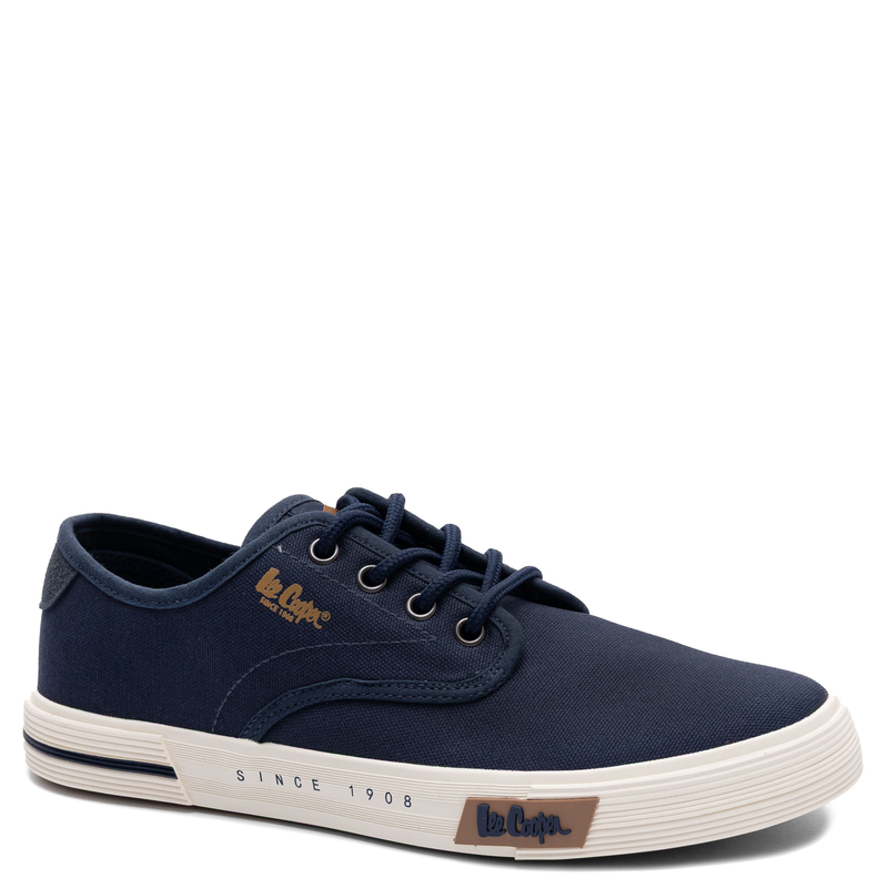 Lee Cooper Canvas Men's Classic Sneakers Navy LCW-26-02-4087MC