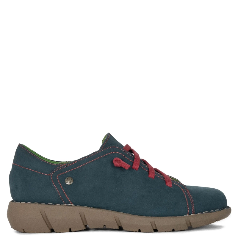 Maciejka Women's Leather Shoes Shoes Navy Blue