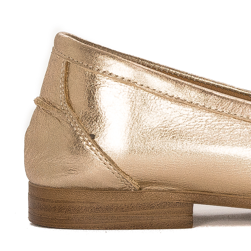 Venezia Flat Shoes Gold