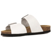 Dr. Brinkmann Women's Slides White Leather