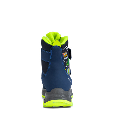 Primigi Boys' Insulated Ankle Boots Navy Blue Hot Wheels