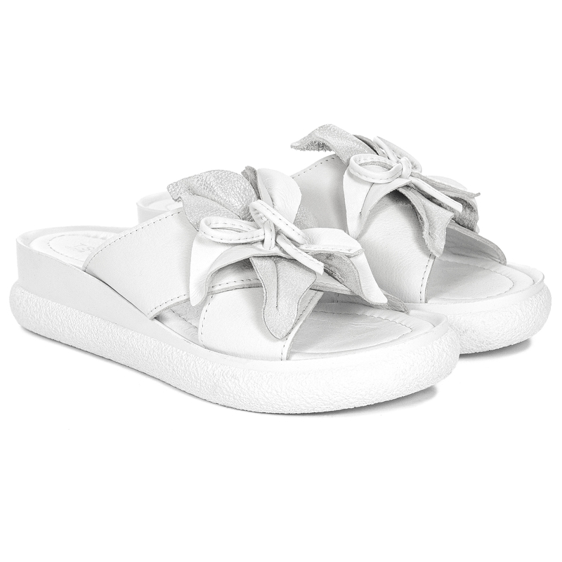 T.Sokolski Women's White Slides