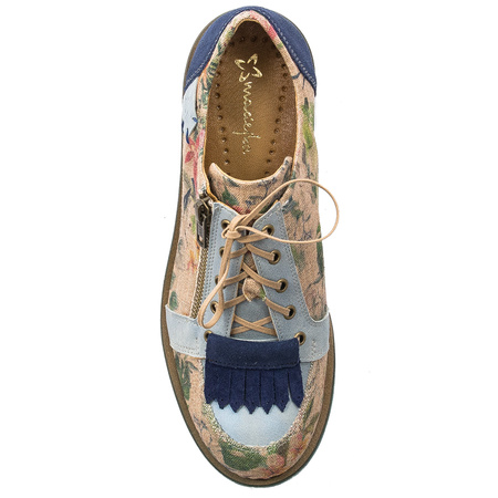 Maciejka Women's Light Blue Flat Shoes