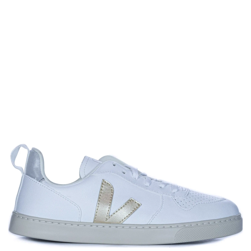 Veja Sneakersy damskie White Platine Silver białe