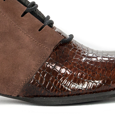 Maciejka 04744-02/00-7 Brown Lace-up Boots