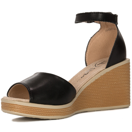 Filippo DP3519-23BK Women's Sandals Black