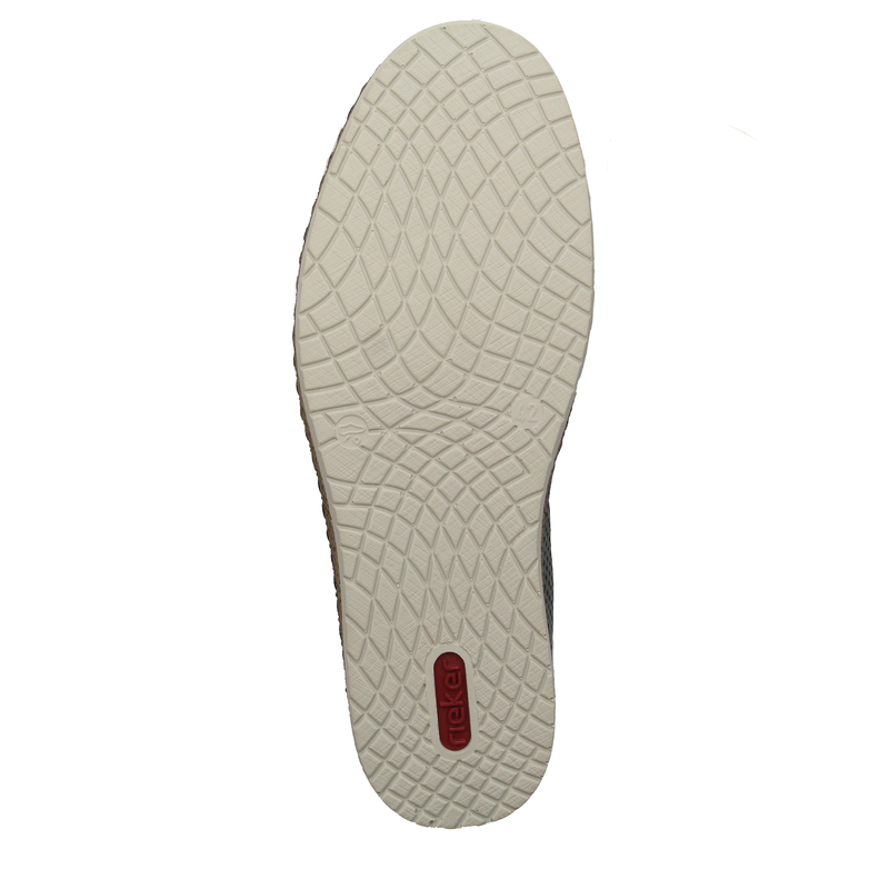 Rieker Men's blue slip-on low shoes