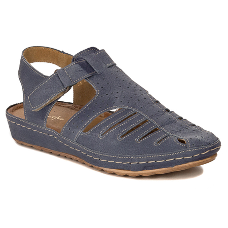 Maciejka Navy Blue Sandals