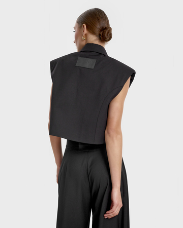 Opra Women's Vest Basima Black