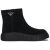 Filippo Black Suede Ankle Boots for Women