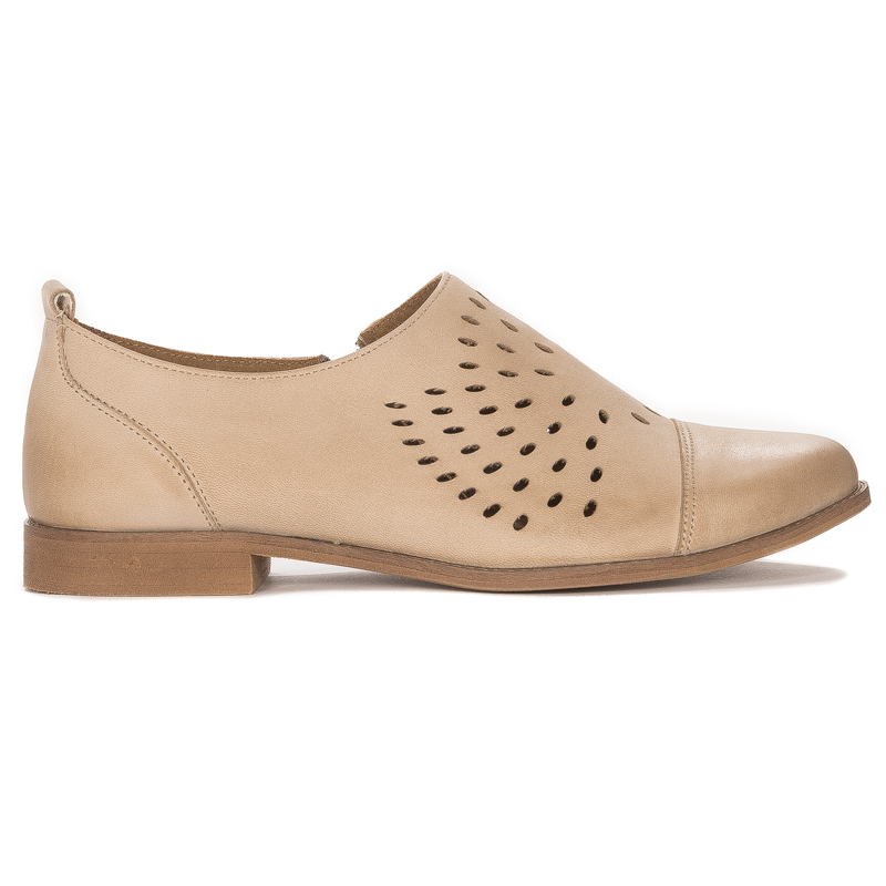 Maciejka 04936-04/00-5 Beige Flat Shoes