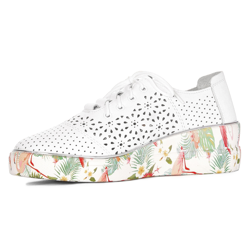 Artiker Sneakersy Damskie Białe