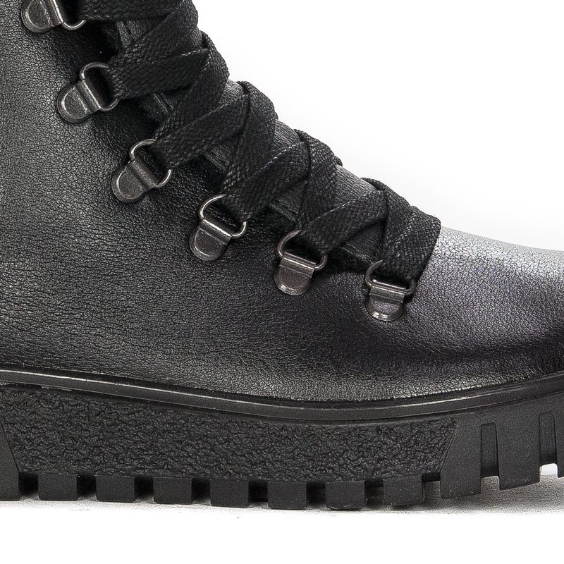 Rieker Y3432-00 Warned Black Boots