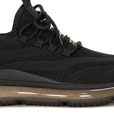 GOE Black Men's Sneakers