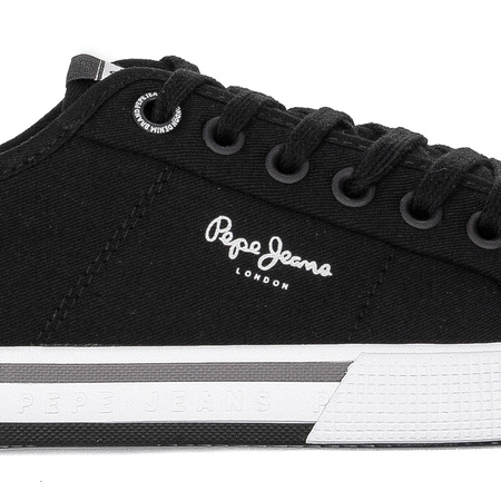 Pepe Jeans Trampki tenisówki męskie Brady Men Basic Black