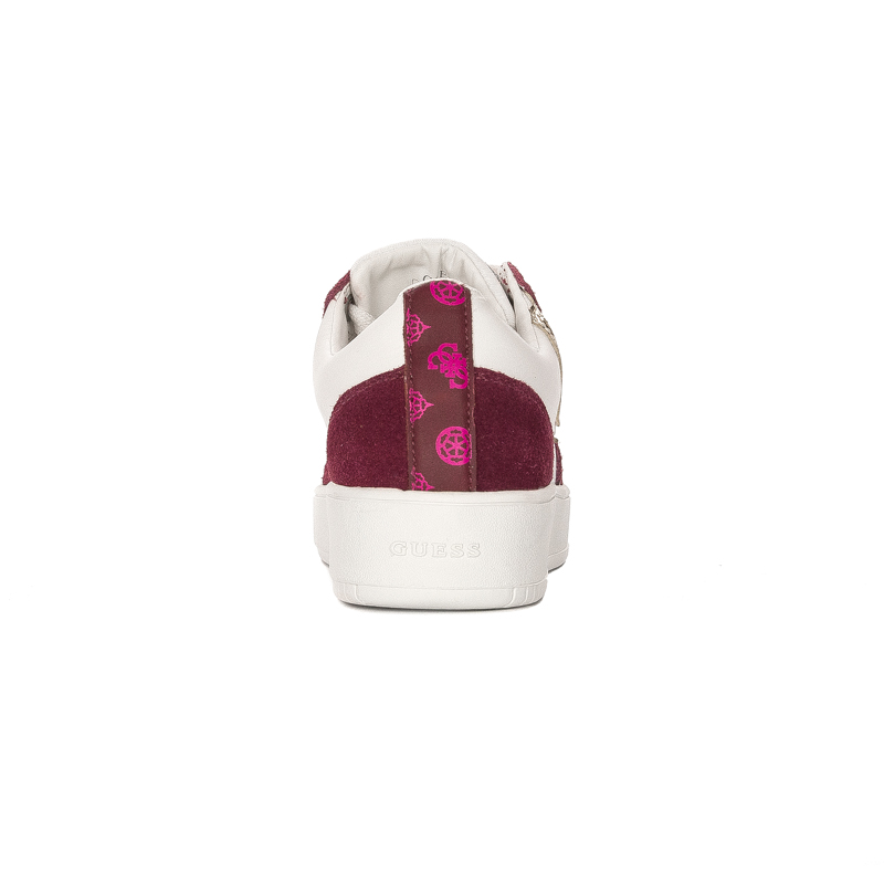 Guess Sneakersy damskie na platformie SIDNY BURGU