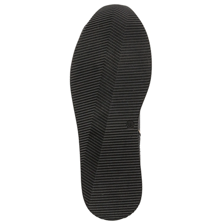 Inofio women's leather black shoes 