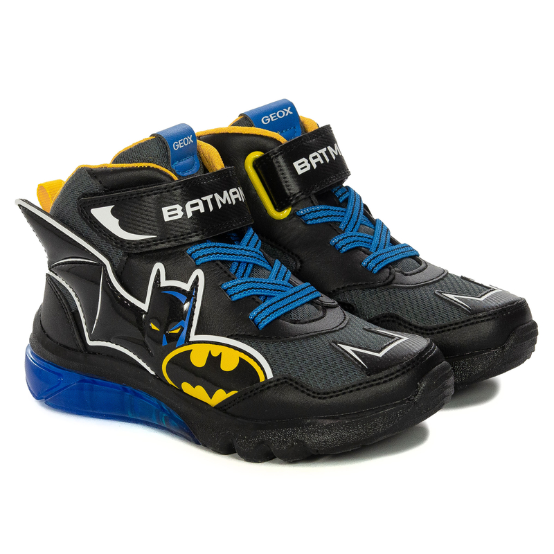 Geox Sneakersy Dziecięce Batman Czarne