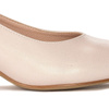 Sergio Leone Beige Pearl Pumps