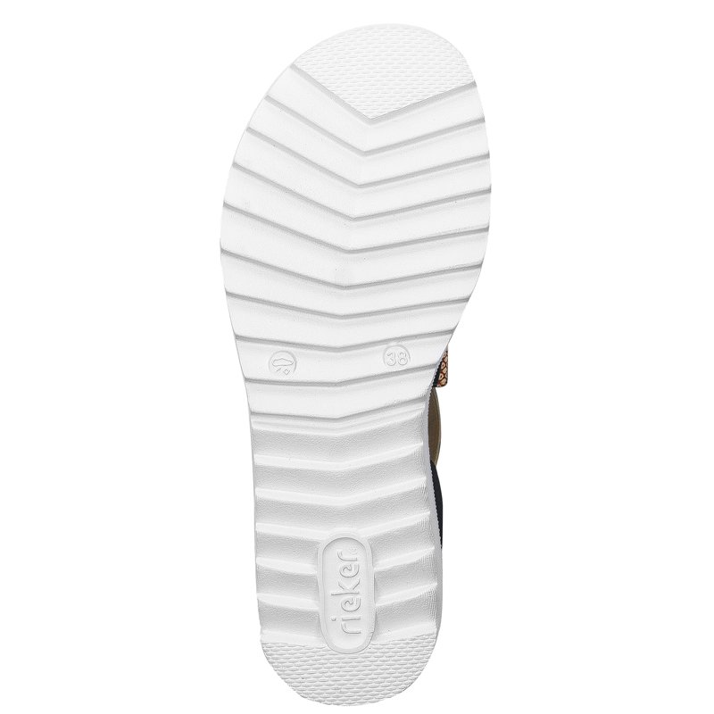 Rieker V44G8-14 Pazifik/Multiprint Navy Sandals