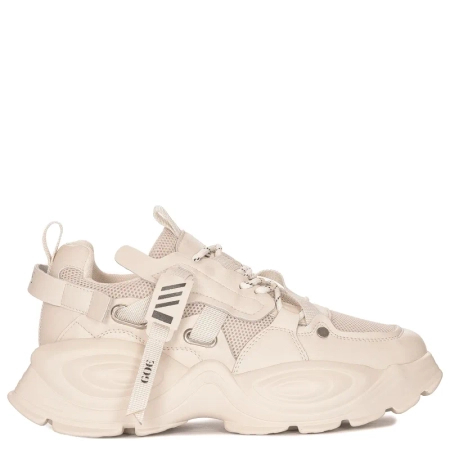 GOE Beige Women's Sneakers