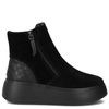 Filippo Women's Leather Insulated Boots Black