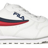 Fila Orbit Low Kids 1010783.98F White Dress Blue Sneakers 