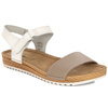  Inblu Women's Sandals White Beige