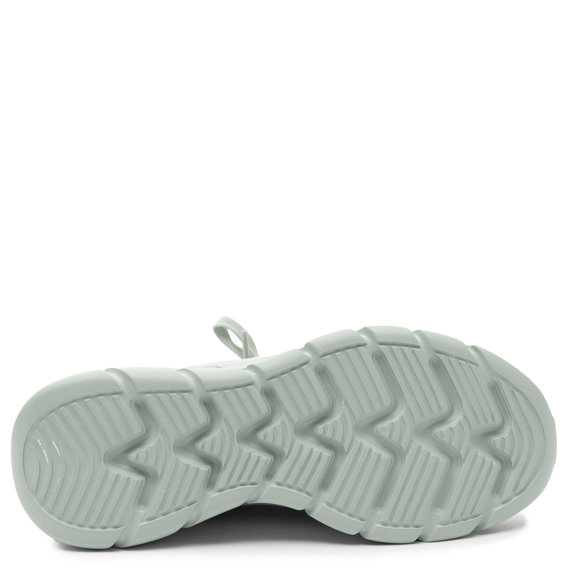 Skechers BOBS Sport Squad Chaos Lightweight Memory Foam Trainers Sage Green 117385-SAGE