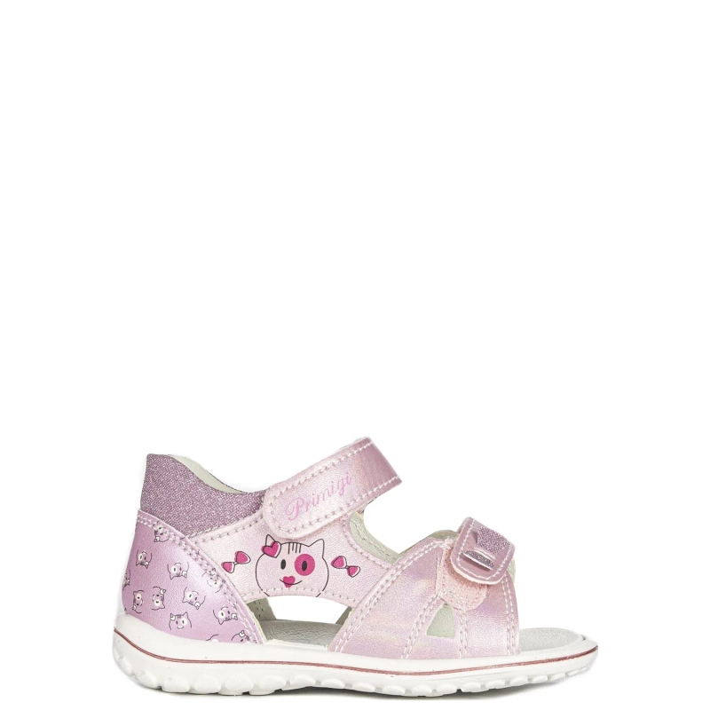 Primigi Children's Pink Rosa Sandals With Velcro