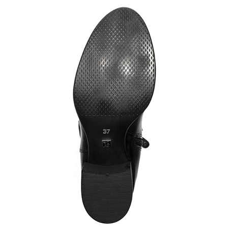 Maciejka 03802-01-00-3 Black Knee-High Boots