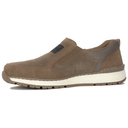 Rieker Men's beige slip-on low shoes
