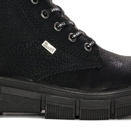 Rieker X3410-00-41 Warned Black Boots