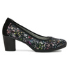 Maciejka 03763-43-00-5 Black Flowers Pumps