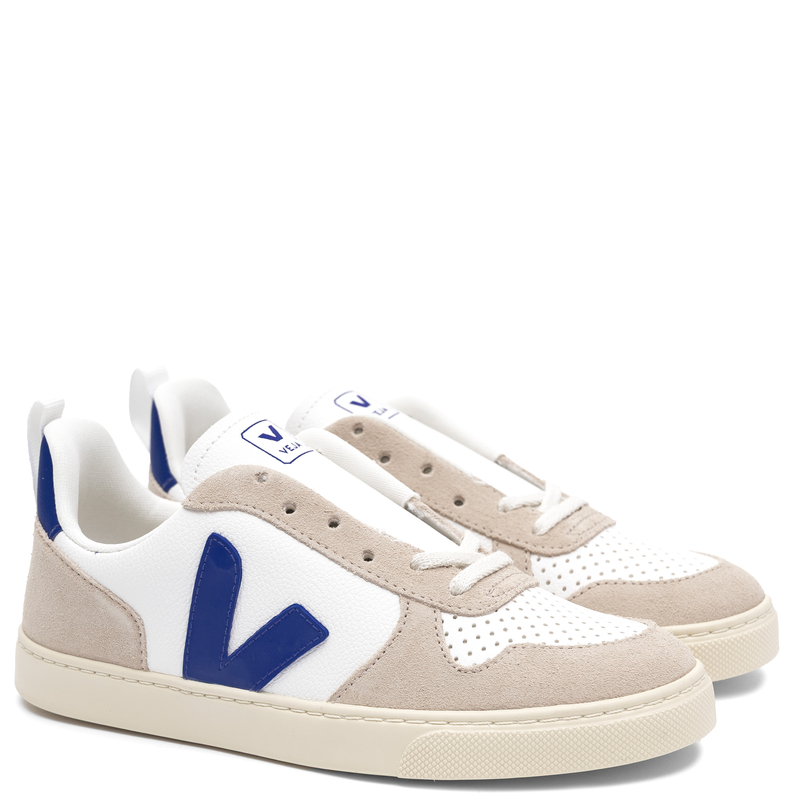 Veja Women's Leather Sneakers White Paros Almond