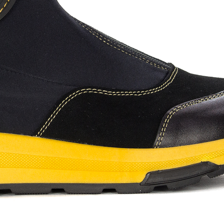 Maciejka 06297-01/00-8 Black and Yellow Boots